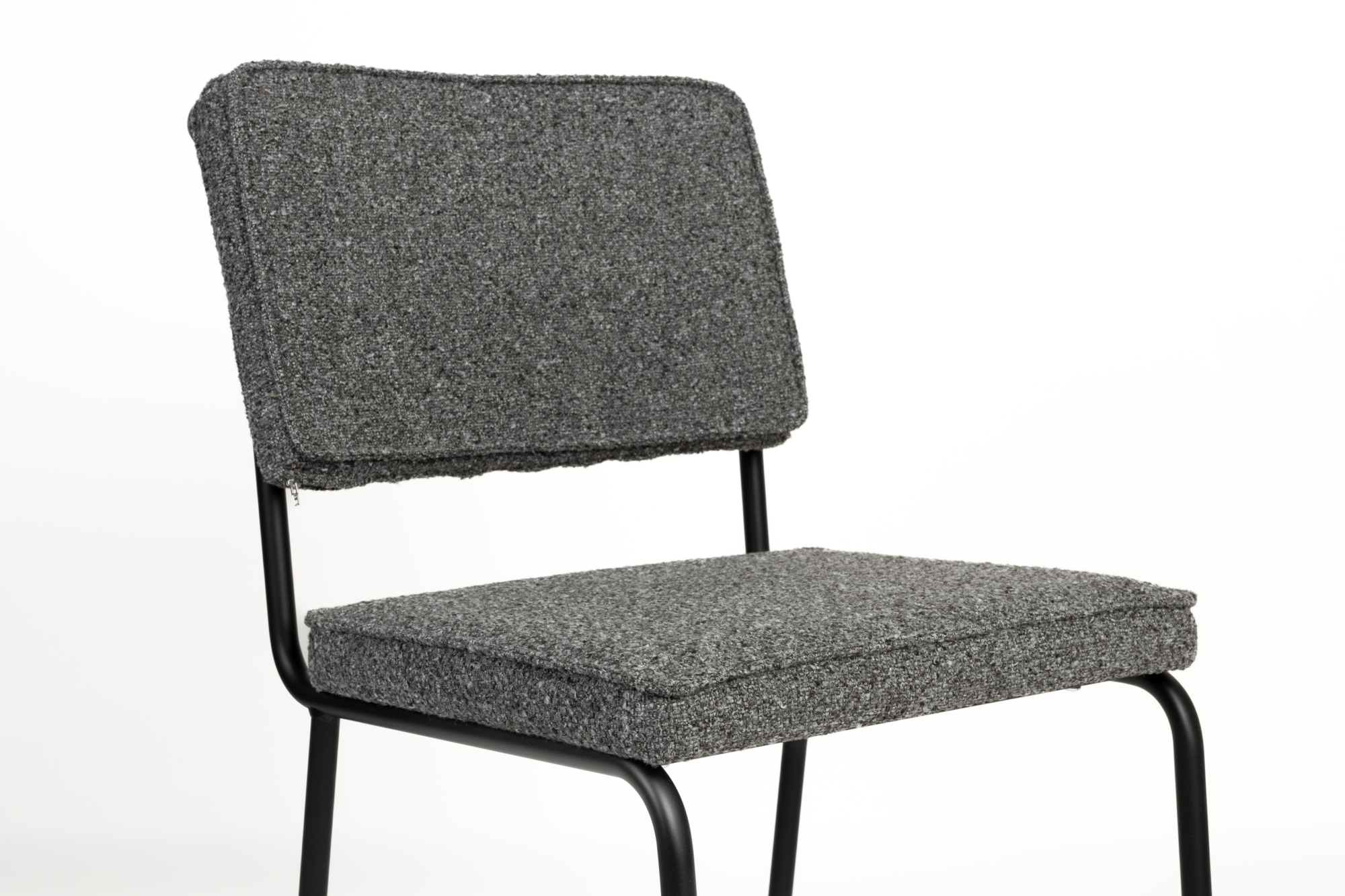 Eetkamerstoel BUDDY zwart - set van 2