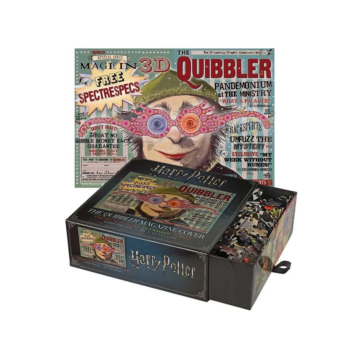Noble Collection Noble Harry Potter Puzzle Quibbler