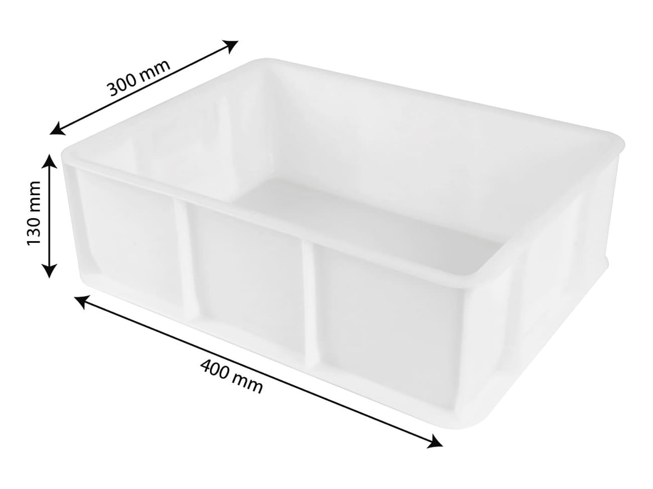 Demi bac à pâtons 12 L - 40 x 30 cm - Gilac