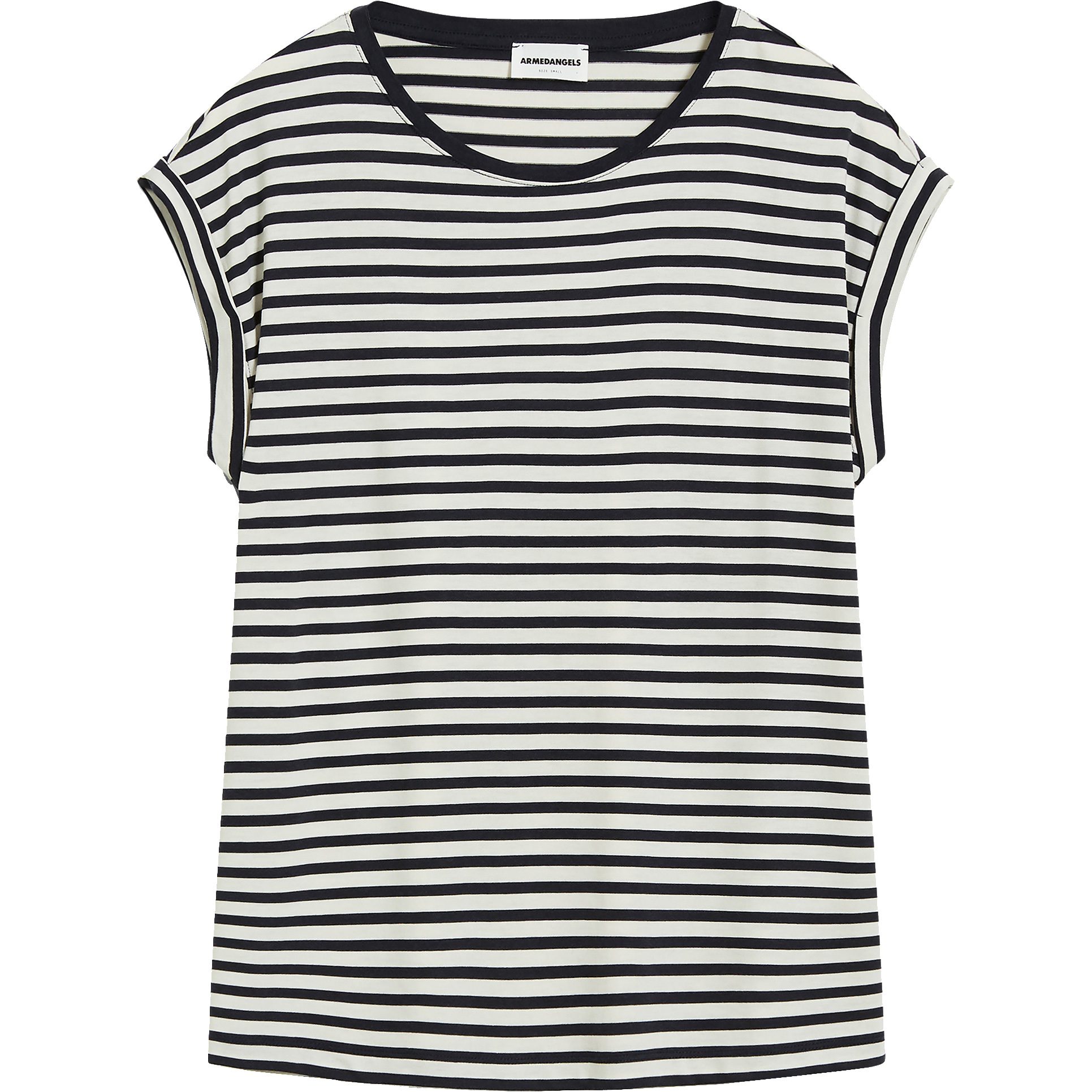 Armedangels Jilaana Stripes T-Shirt Damen night sky