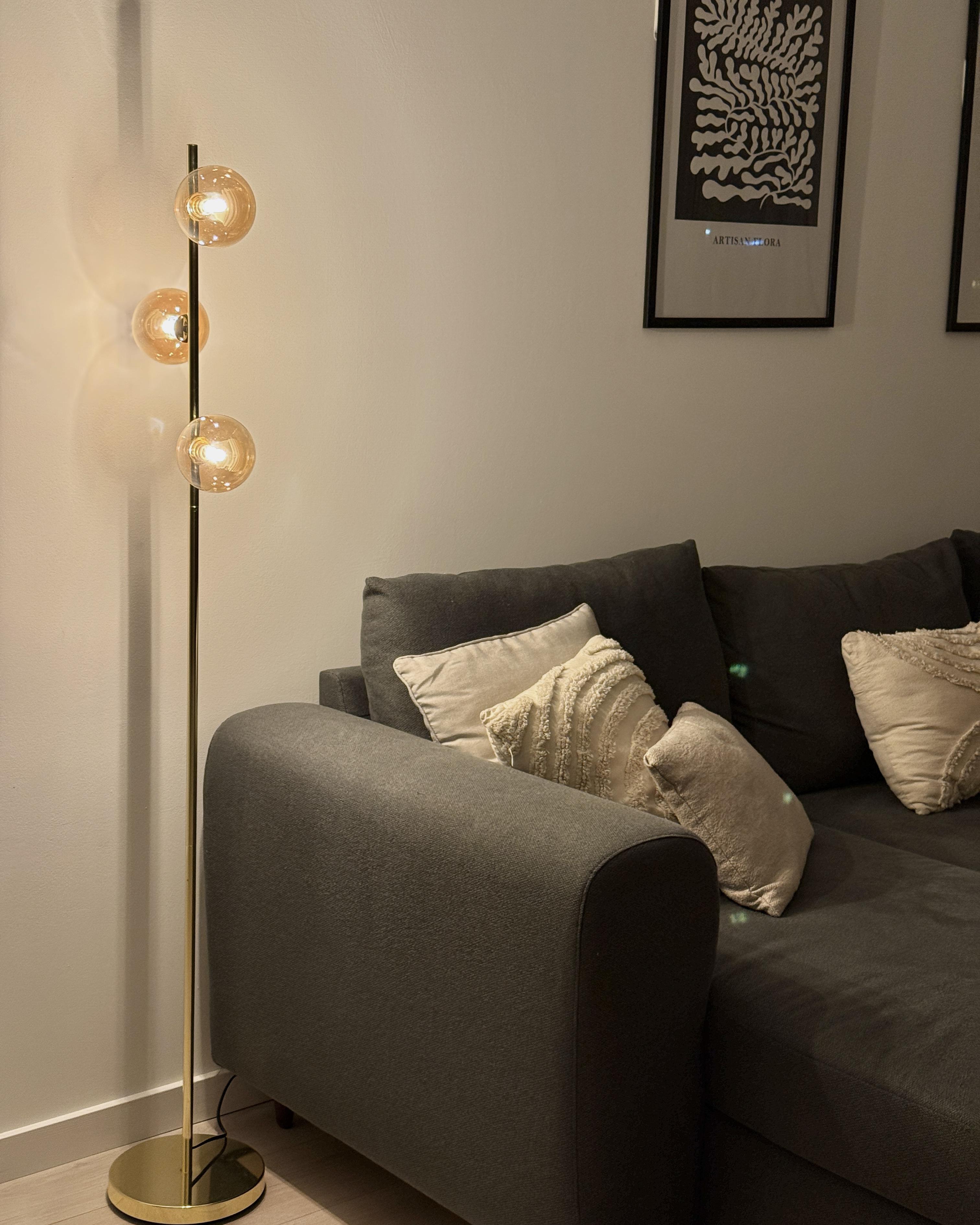 Staande lamp RAMIS Metaal Goud