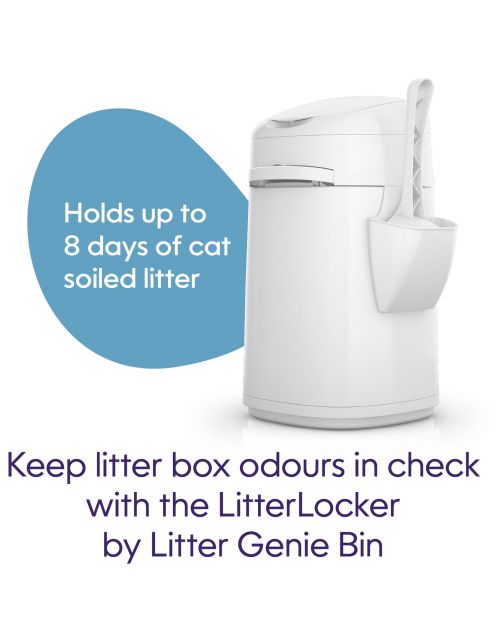 Litter Locker Litterlocker By Genie - Kattenbakaccessoires - 24.3x23x7x43.3 cm Wit