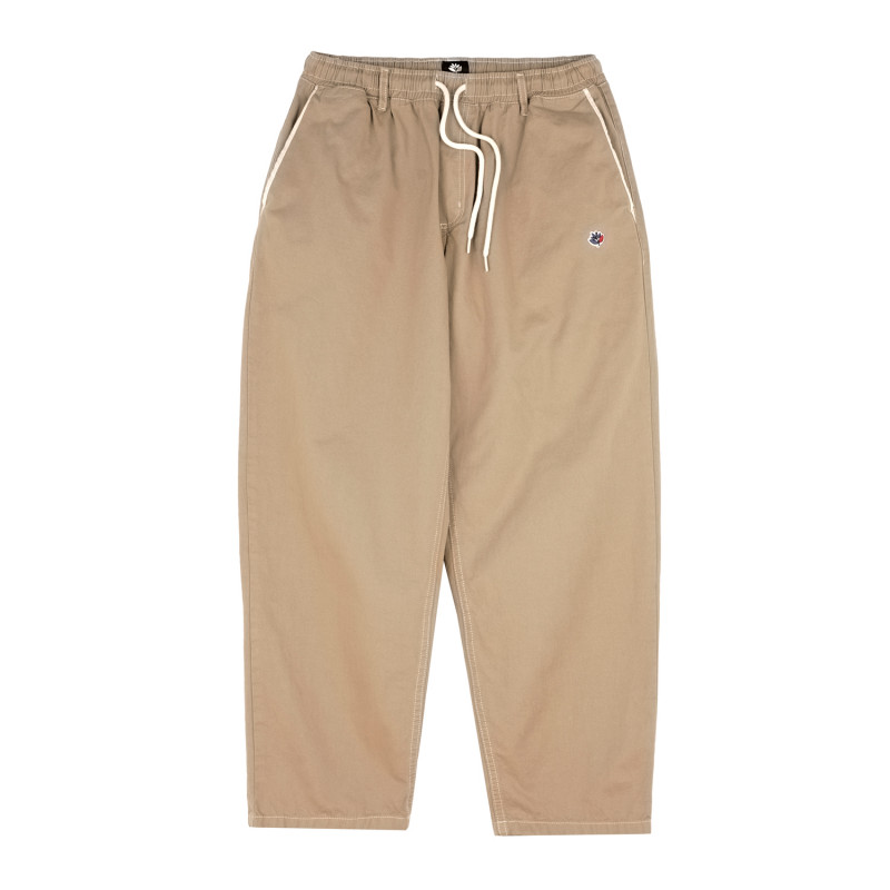 PANTALON À COUTURE LÂCHE - BEIGE