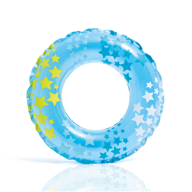 Intex 2-Ring Poolset Fancy Stars mit Wasserball + Schwimmring
