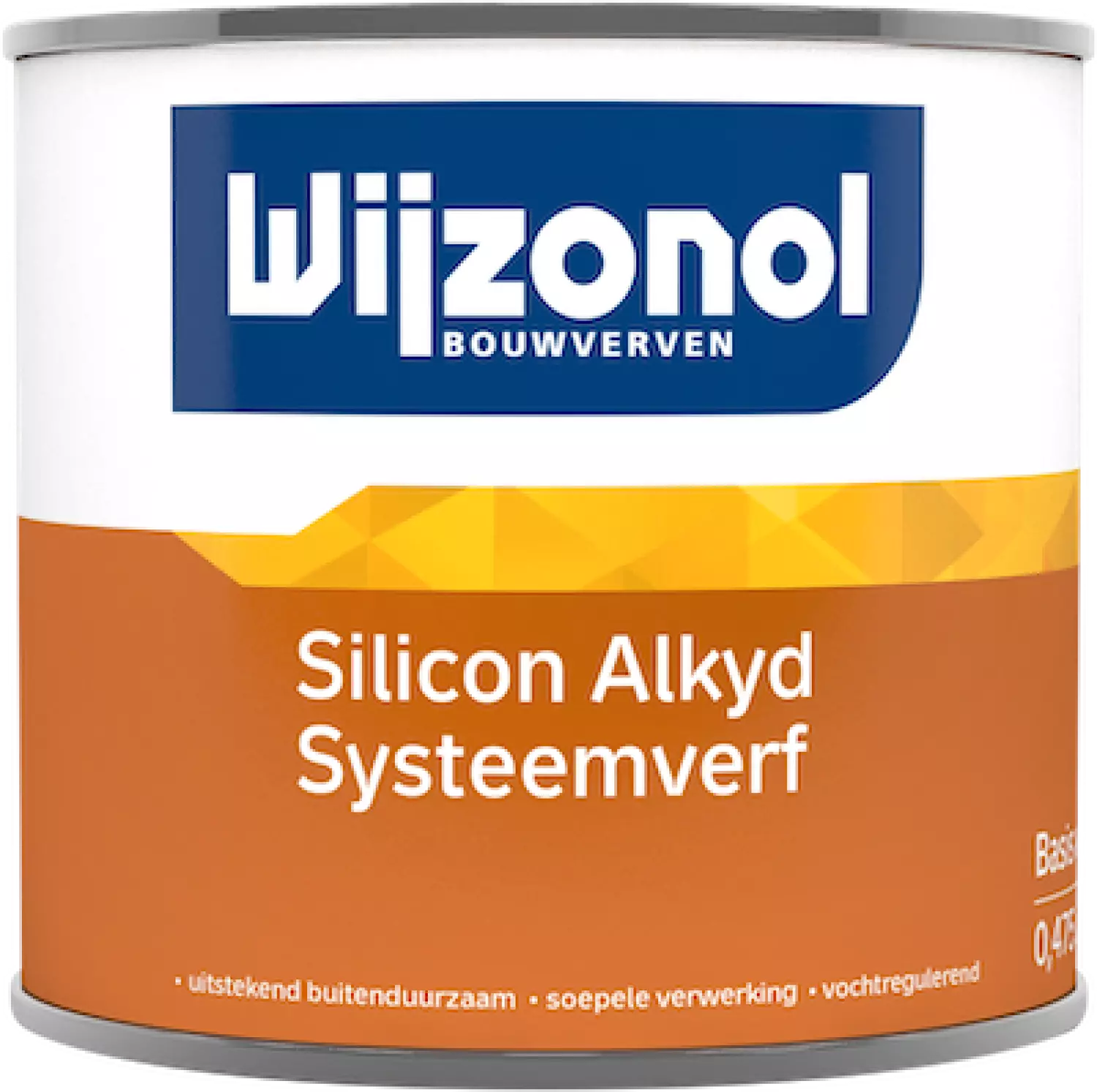 Wijzonol Silicon Alkyd Systeemverf - op kleur gemengd - 0,5L