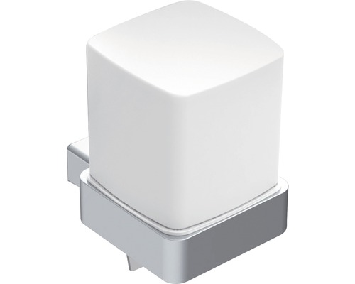 Emco Loft vloeibare zeepdispenser, chroom/mat glas, 052100103