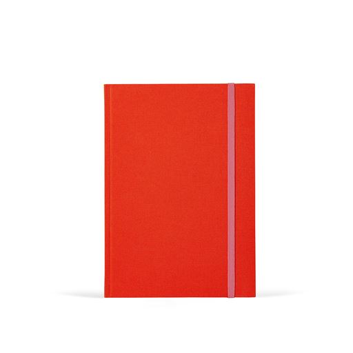Bea Medium Notesbog, Bright Red