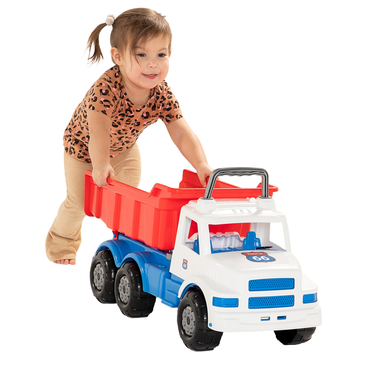 Cavallino Route 66 XL Kiepwagen met Bouwblokken