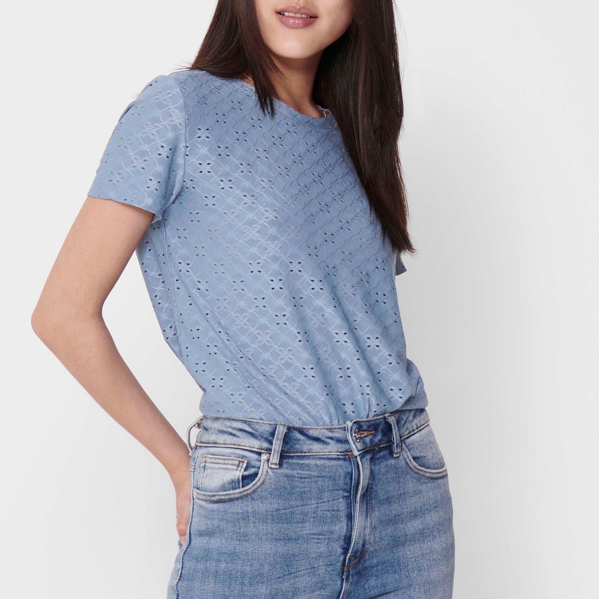 T-shirt Femme bleu