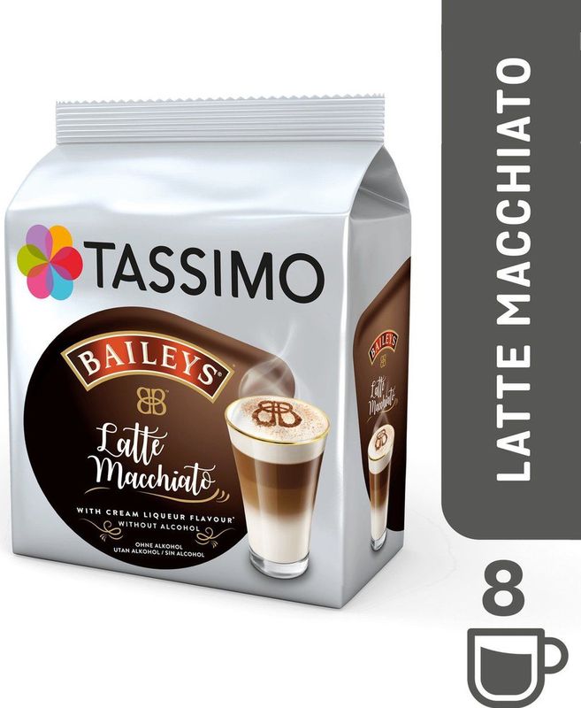 Tassimo Baileys Latte Macchiato 8 Capsules
