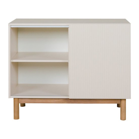 Mood Commode 3 tiroirs 1 porte   Clay        de               Quax