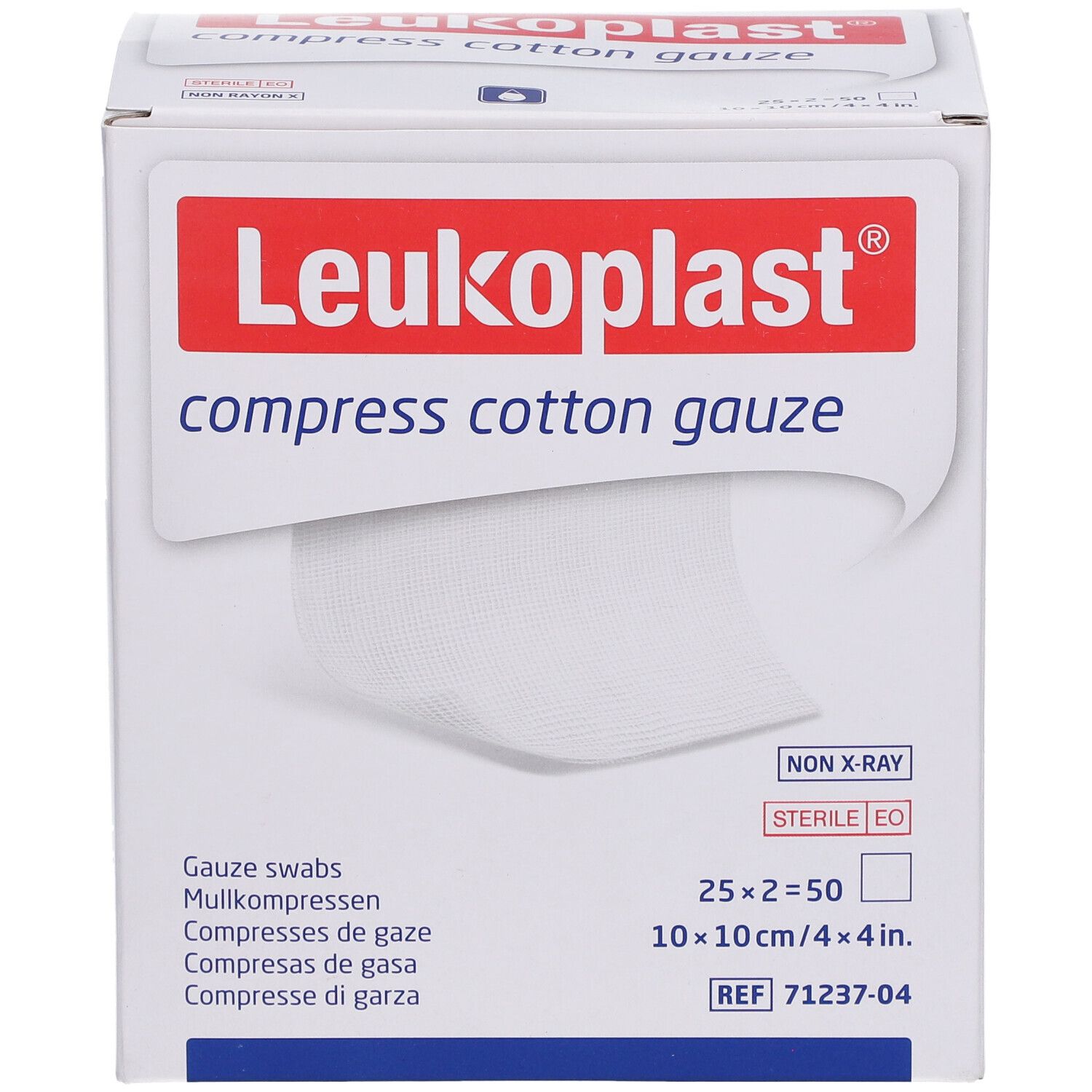 Leukoplast® compress Cotton Gaze 10 x 10 cm steril