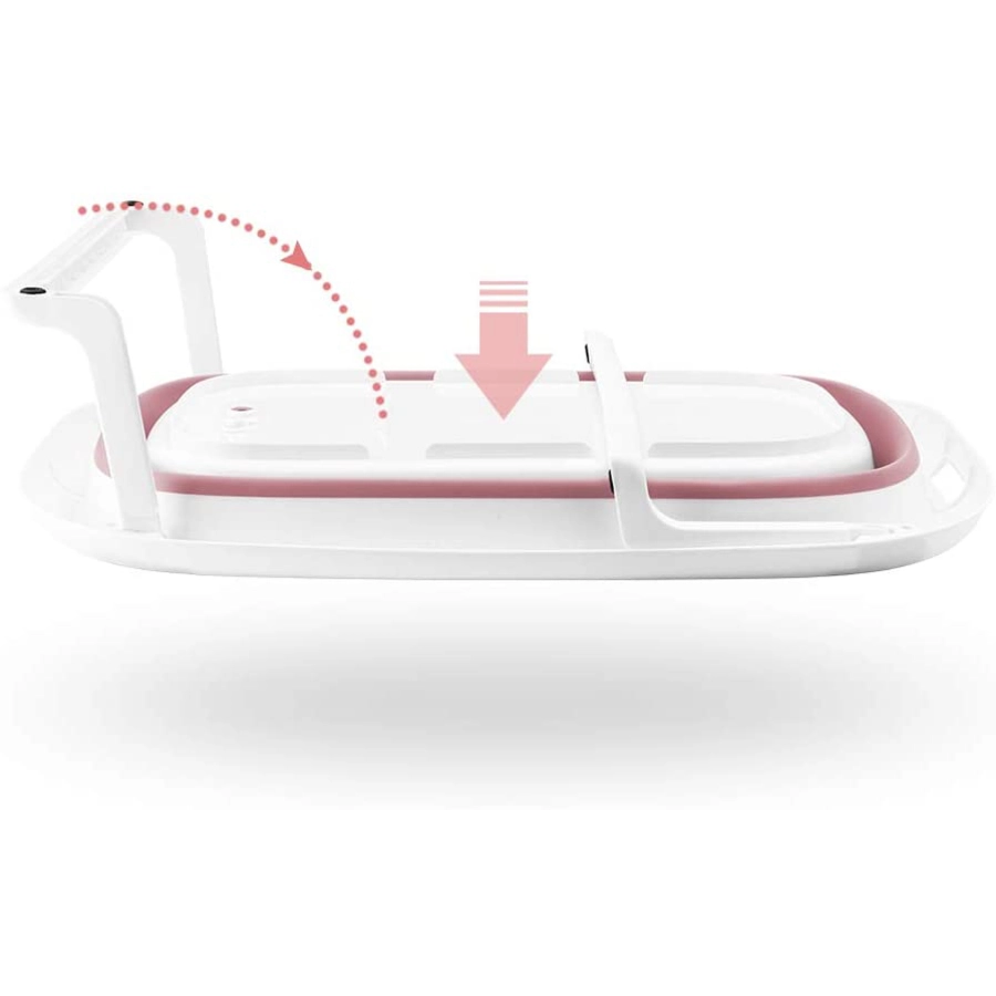 NICEkids Badewanne, Rosa-Weiss