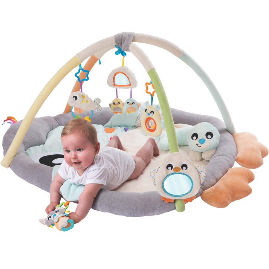 playgro Spiel- und Krabbeldecke Pinguin