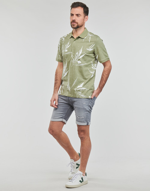 Jack & Jones - JORCRAYON AOP POLO SS - Kaki