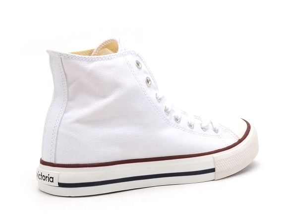Victoria boots bottine femme tribu bot lona  106500 blanc