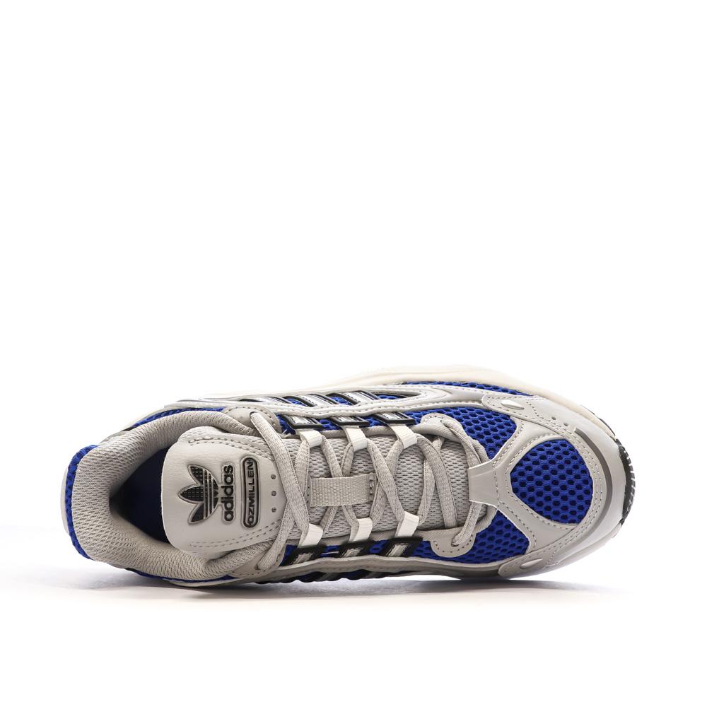 Adidas Baskets Gris/Bleu Femme Adidas Ozmillen