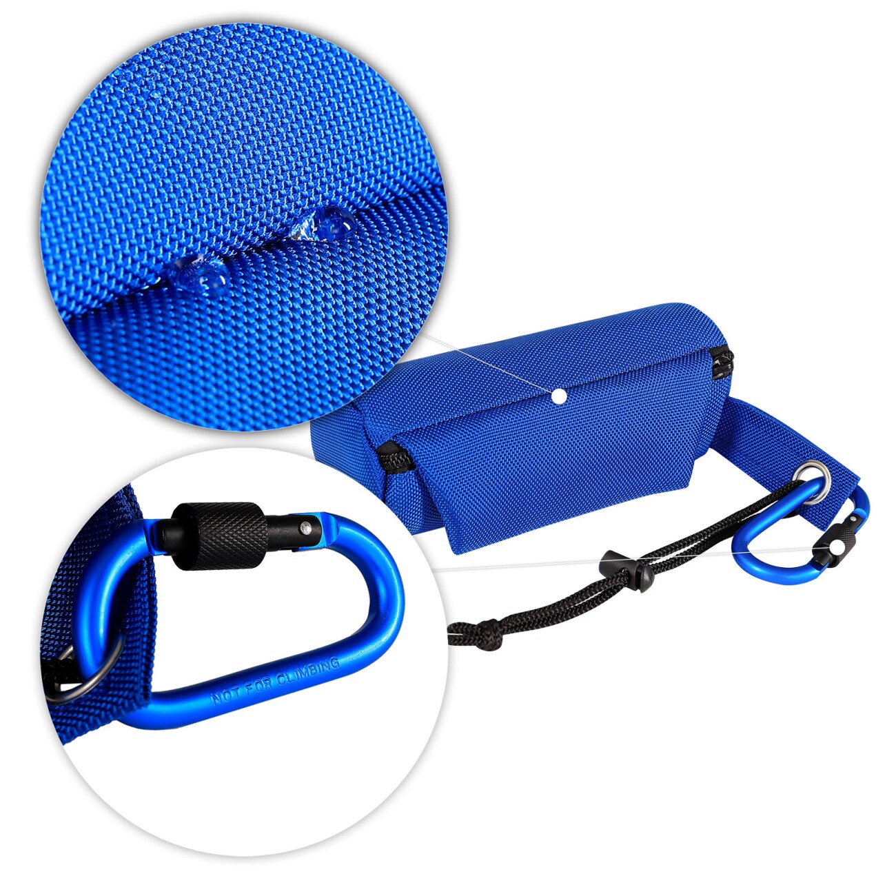 Lionto Futterbeutel für Hunde, Trainingsdummy blau