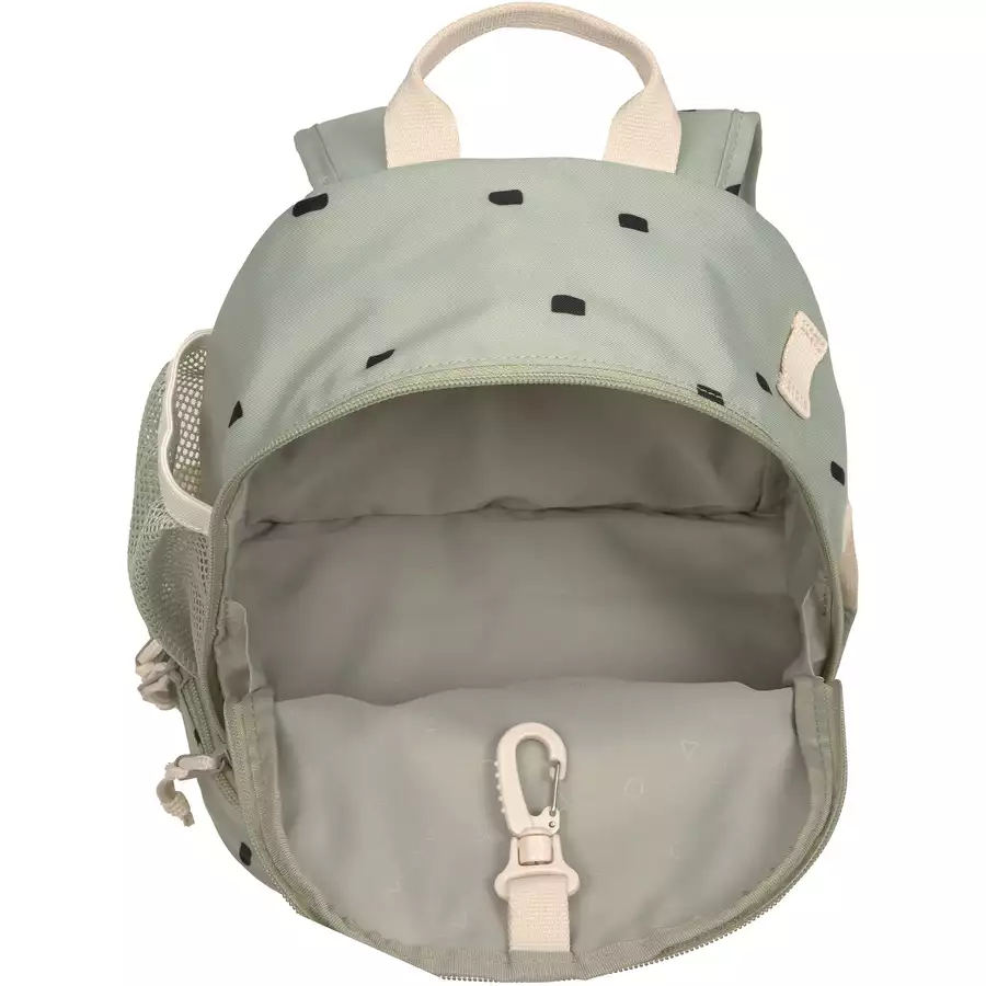 LÄSSIG Mini Backpack, Happy Prints, light olive