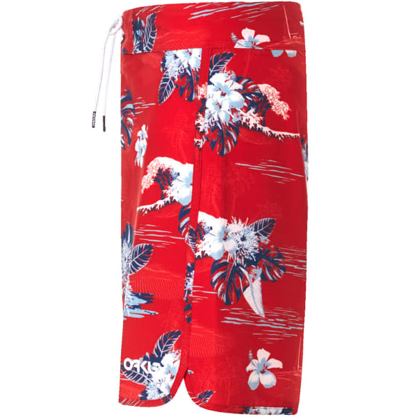 Boardshort OAKLEY TROPICAL BLOOM 18 BOARDSHORT REDLINE HAWAI