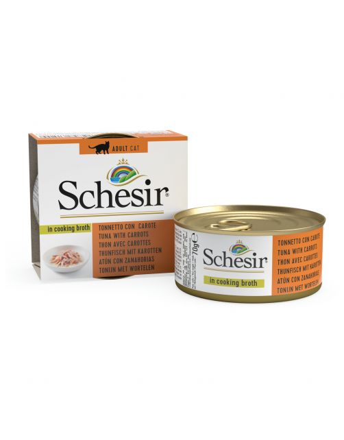 Schesir Kat Bouillon 70 g - Kattenvoer