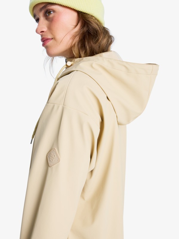 Raining Again Veste imperméable Beige Femme