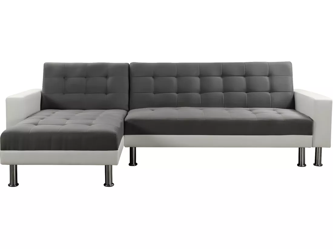 Canapé d'angle convertible et réversible 