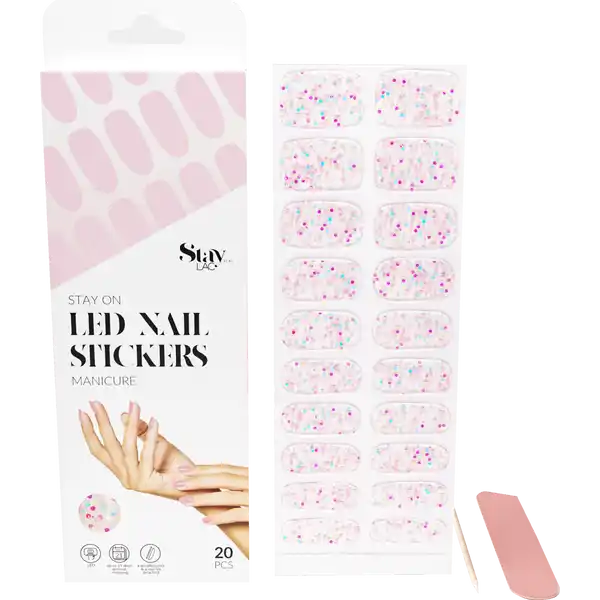 Stay On LED Nagelsticker - Stay Romantic