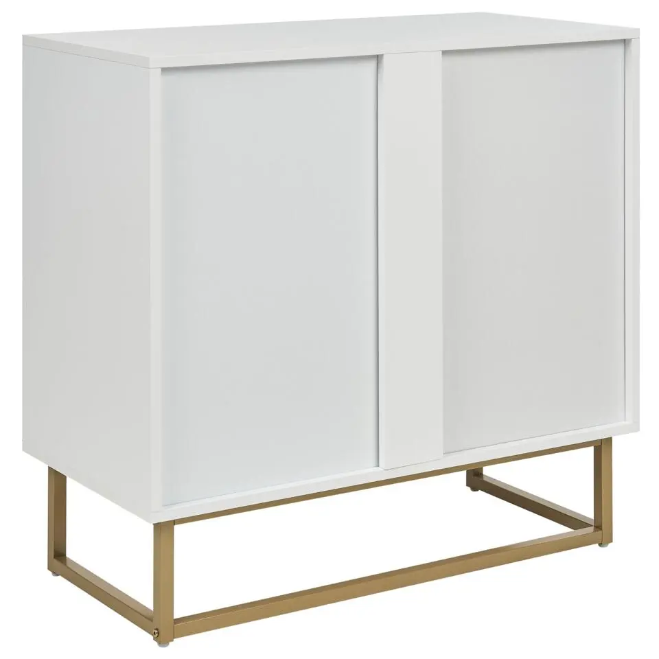 ALASKA - Dressoir - Lichtbruin/Wit - Hout