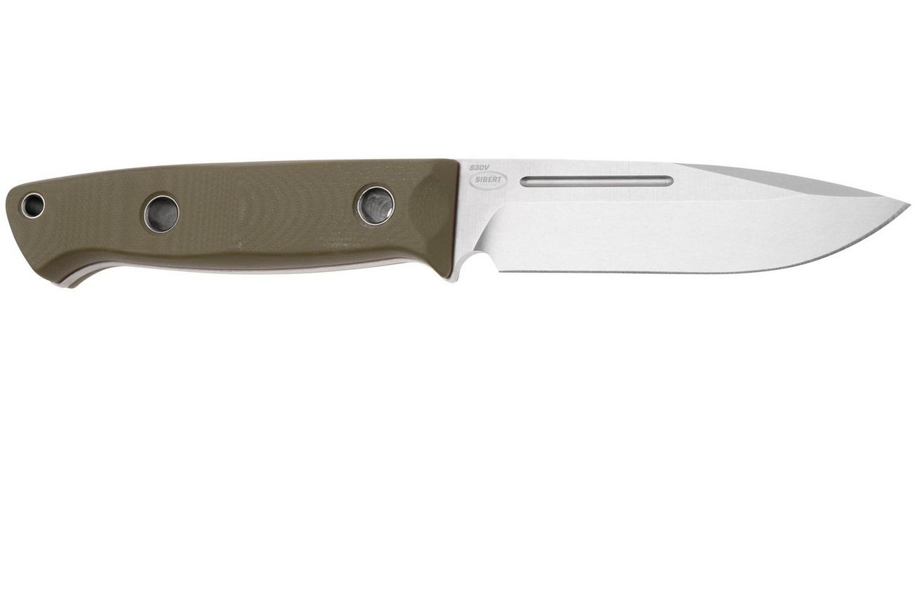 Benchmade Bushcrafter 163-1, CPM-S30V, OD Green G10, bushcraftmes, Sibert design