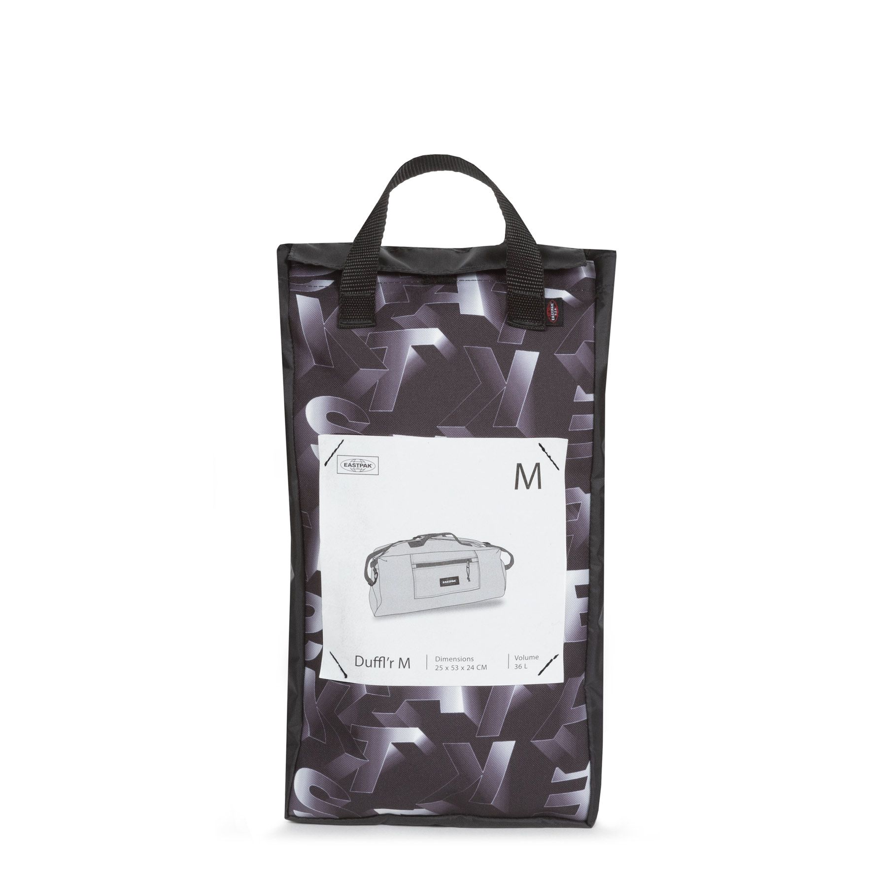 Duffl'R M Blocktype Black