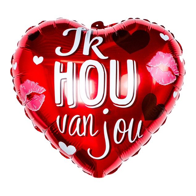 Ballon | Hart | Ik hou van jou