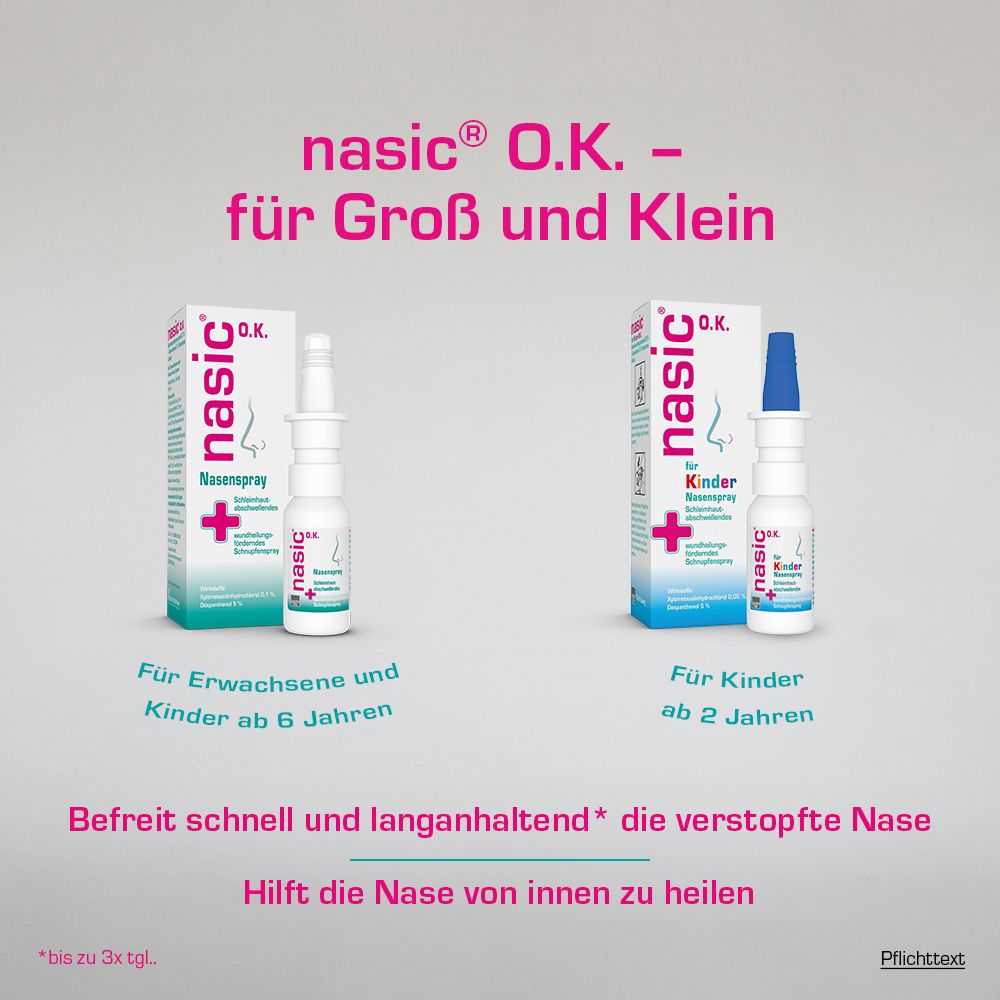 nasic® für Kinder O.K. Nasenspray