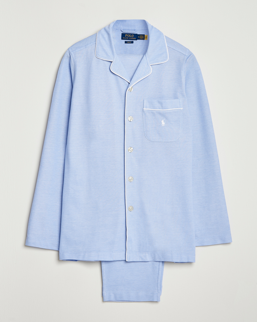 Polo Ralph Lauren Cotton Pyjamas Set Blue