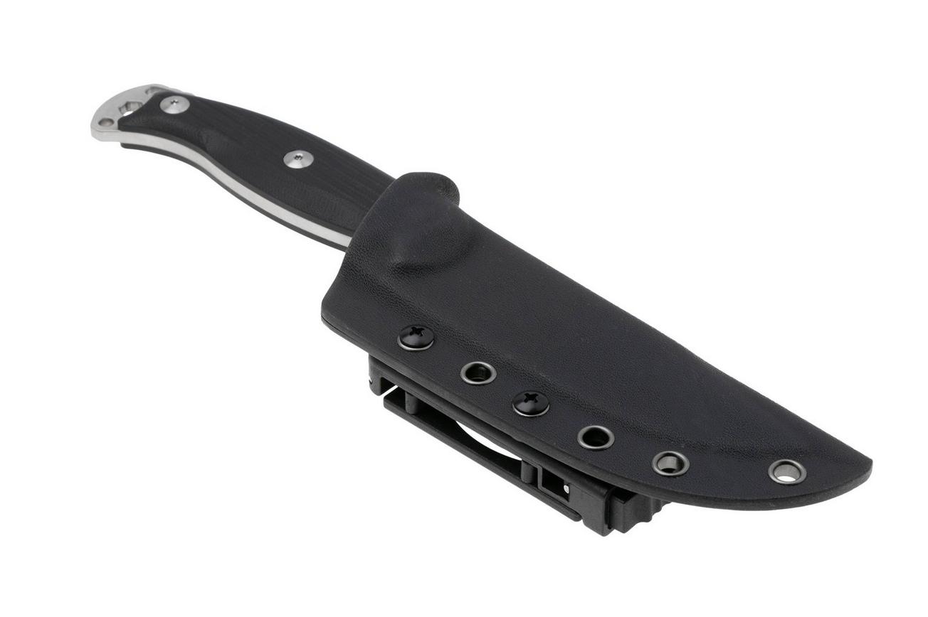 Kizer Ursa Major 1082A1, Satin AEB-L, Black G10, vaststaand mes, Maksim Epifantsev design