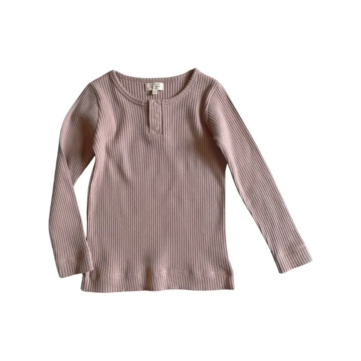 The Simple Folk T-Shirt Côtelé | Vieux Rose