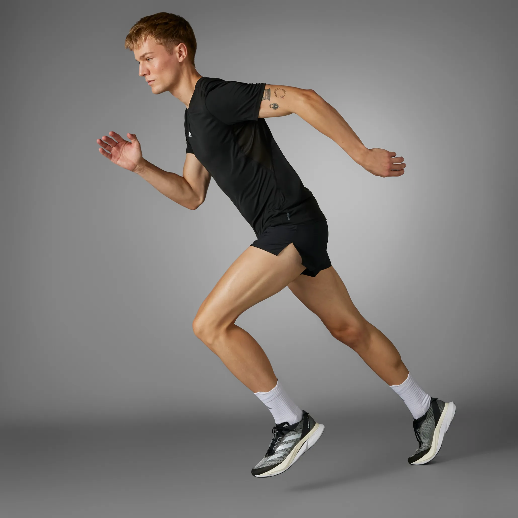 Adidas M Adizero E Short Black Black