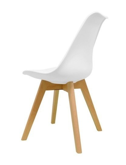 Lulea White Chair