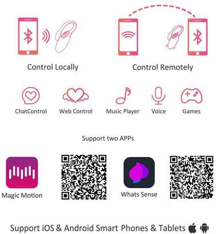 Magic Motion - Flamingo - Vibratie-ei - App Controlled - Roze