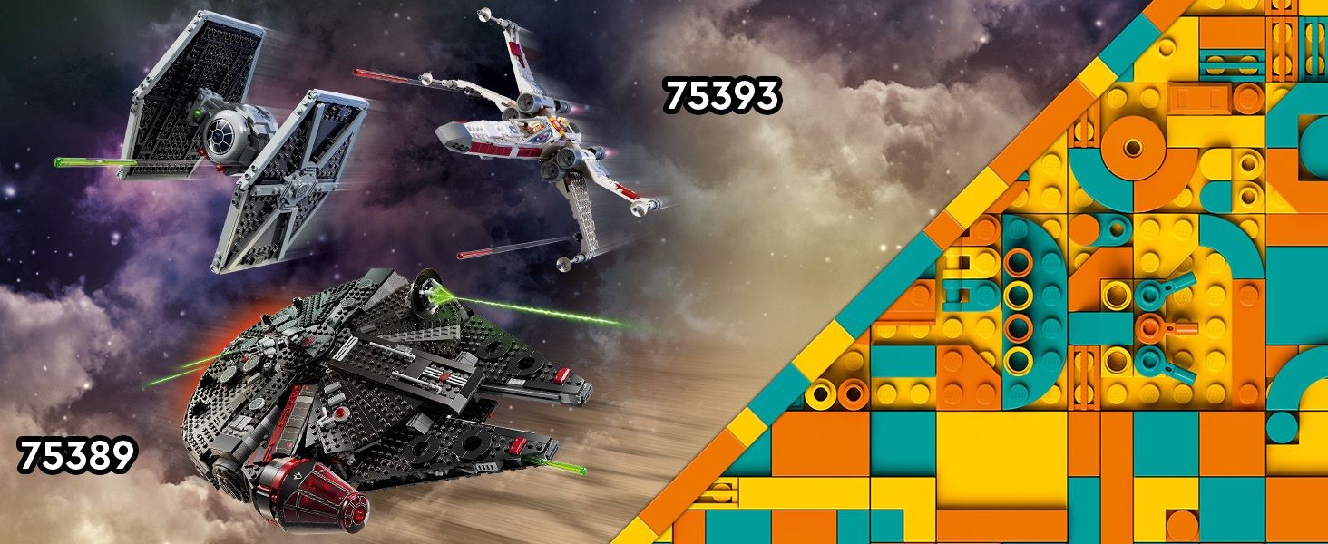 LEGO - Star Wars TM - Kombimodel: TIE-jager og X-wing (75393)