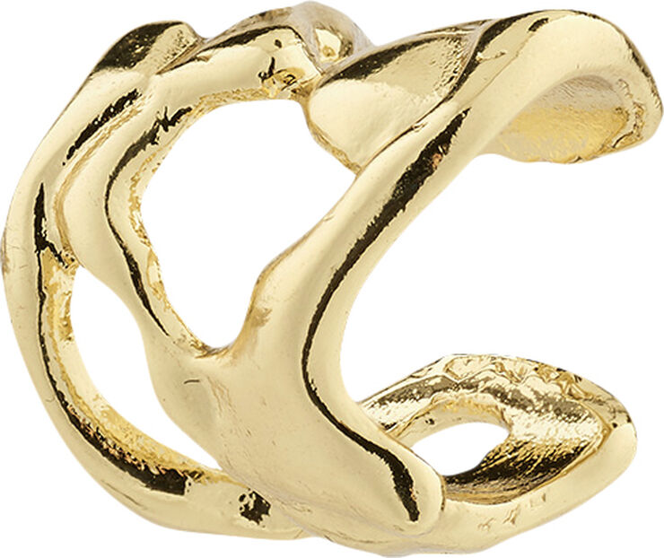 Pilgrim ZENA recycled ear cuff gold-plated Guld