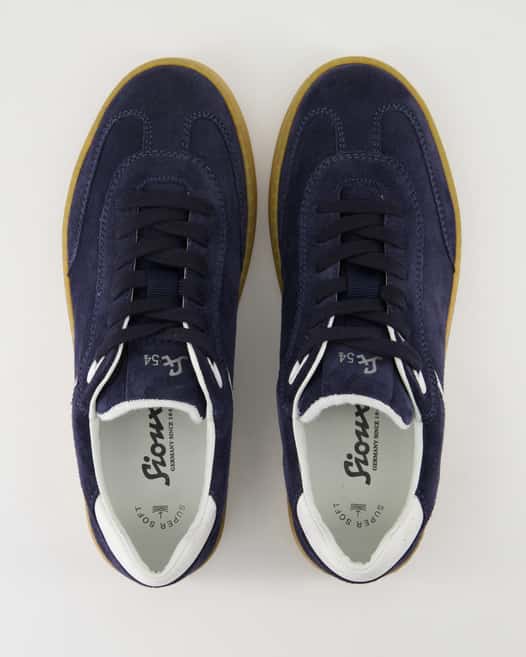 Sioux Tedroso-708 Sneaker in Blau