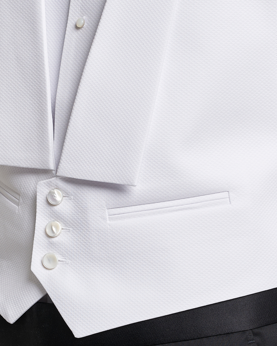 Stenströms Evening Waistcoat White