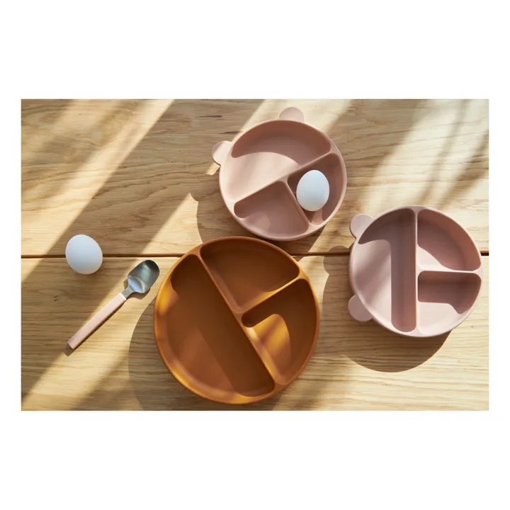 Liewood Bols Connie en silicone- Set de 2 | Vieux Rose