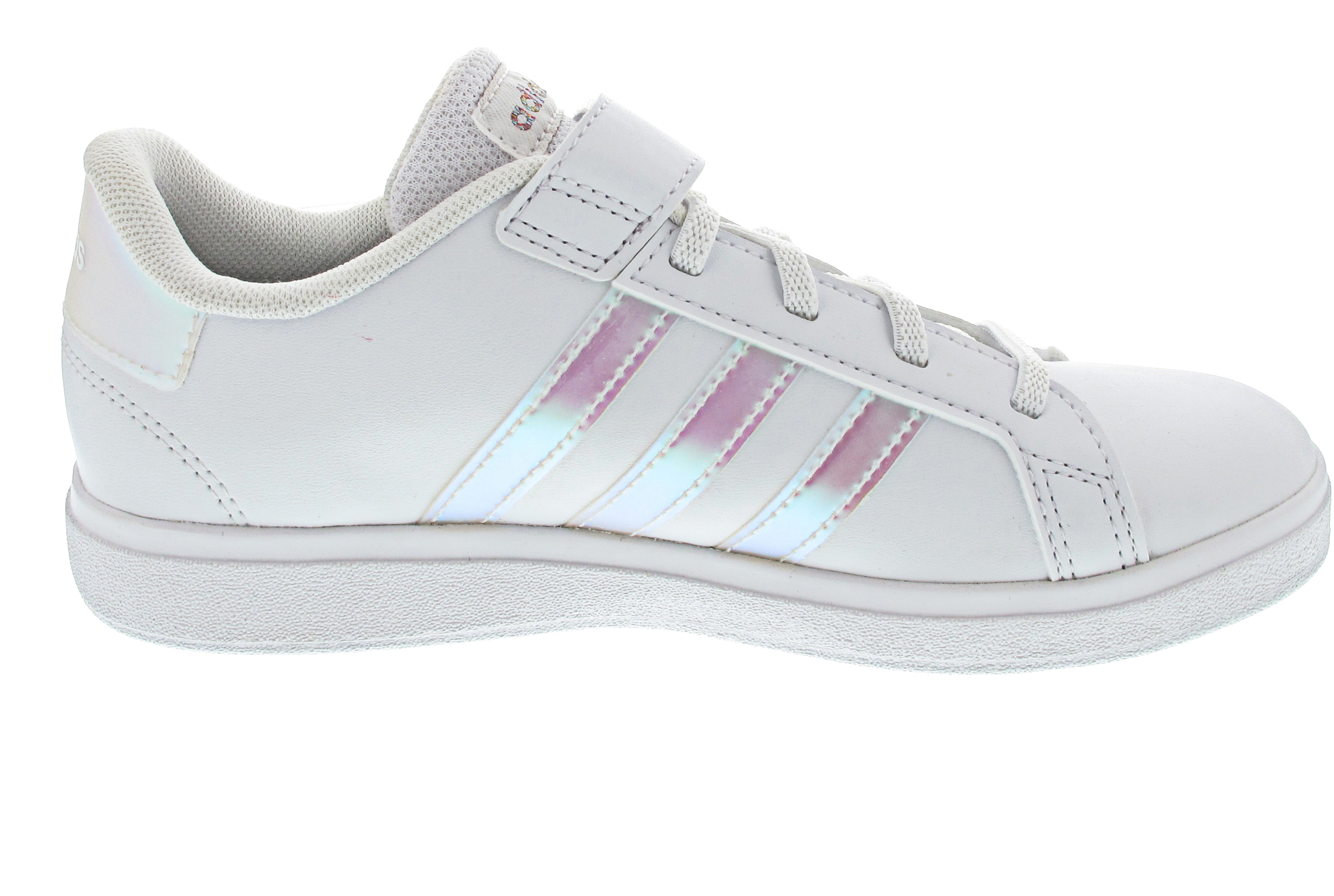 adidas Grand Court 2.0 EL K Sneaker Klett weiss kombi