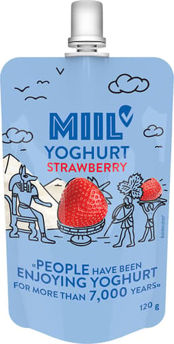 Miil Joghurt Quetschie Erdbeere