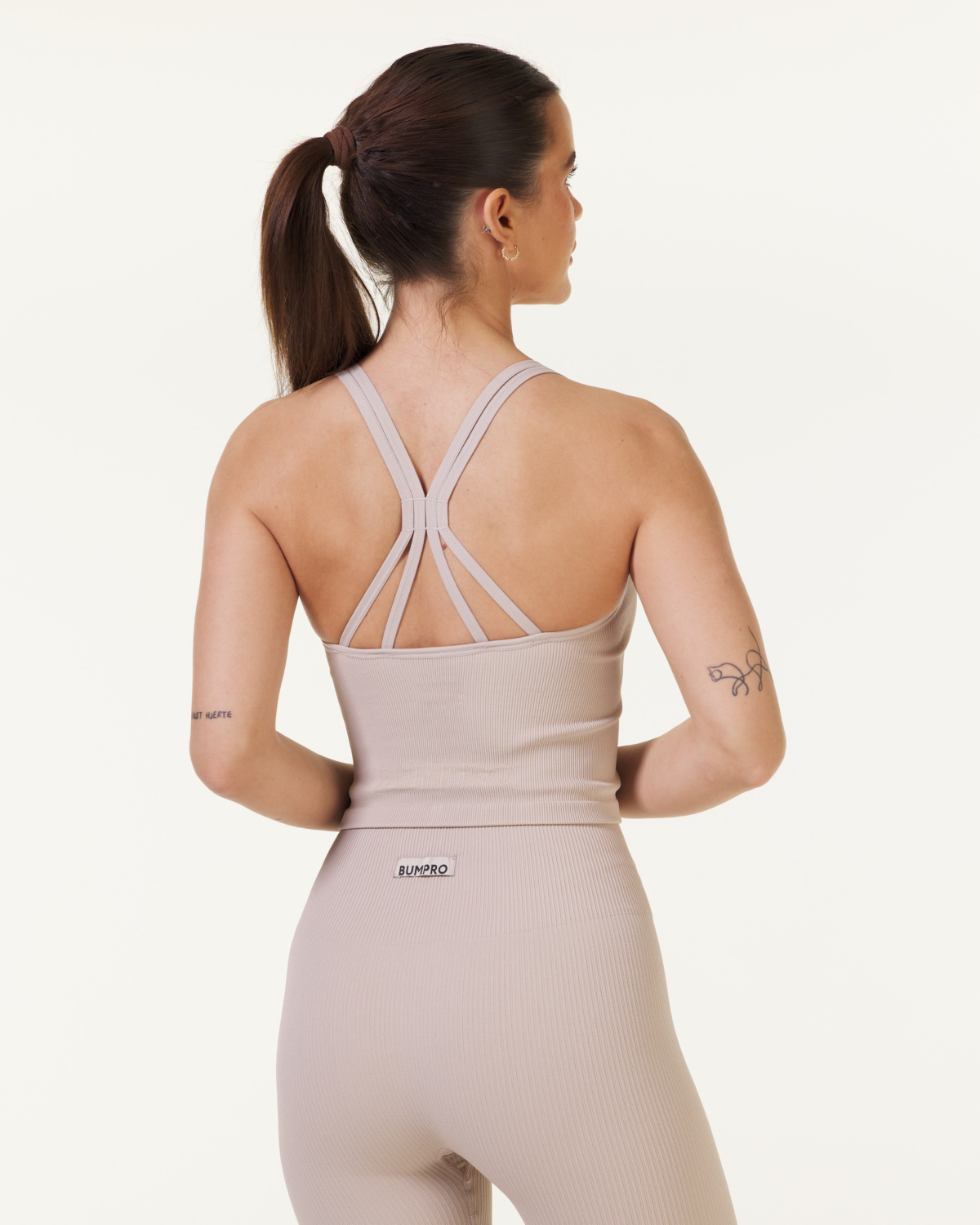 Bumpro Perfect Rib Croptop Beige