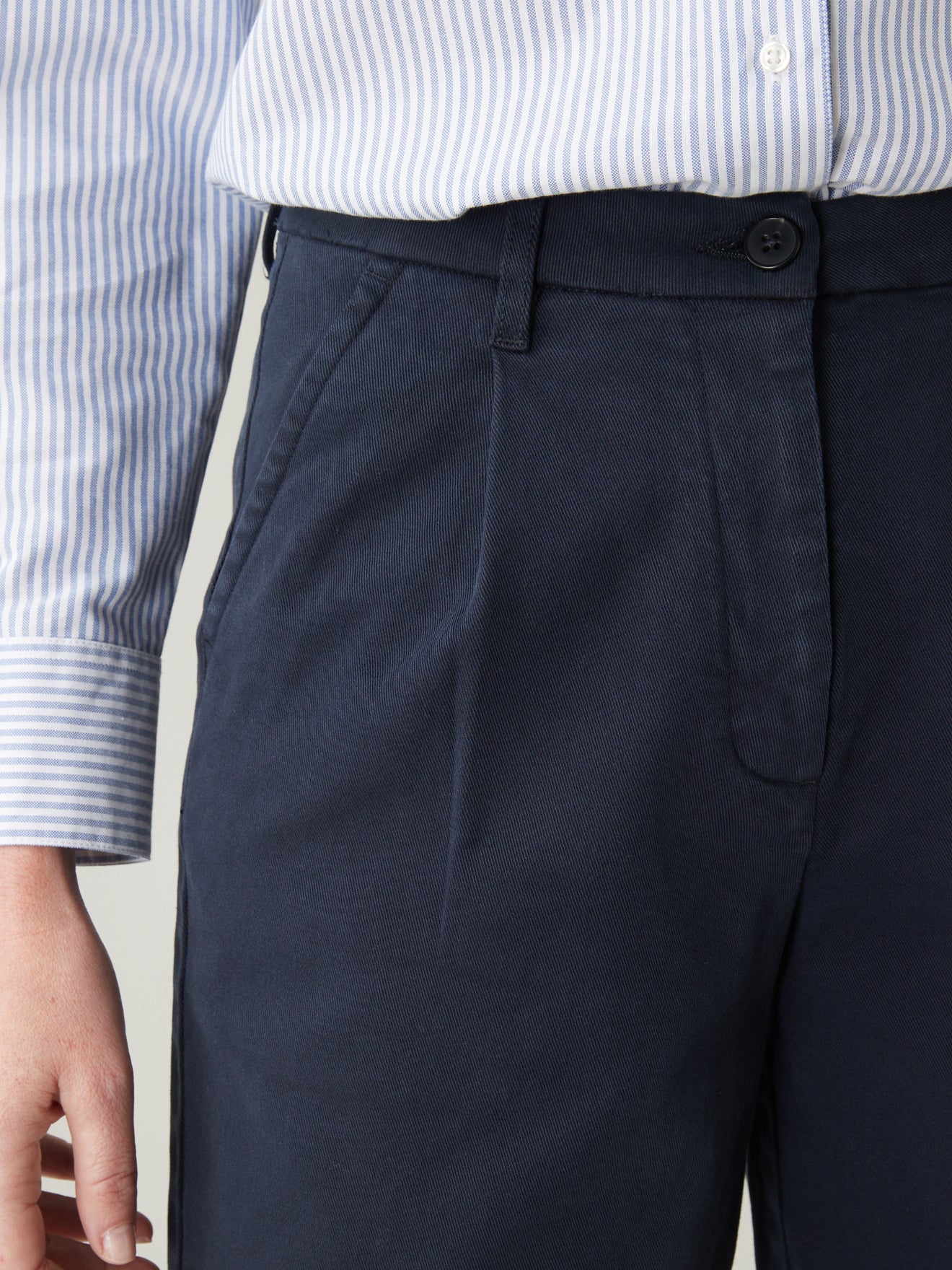 Bermuda gabardine femme