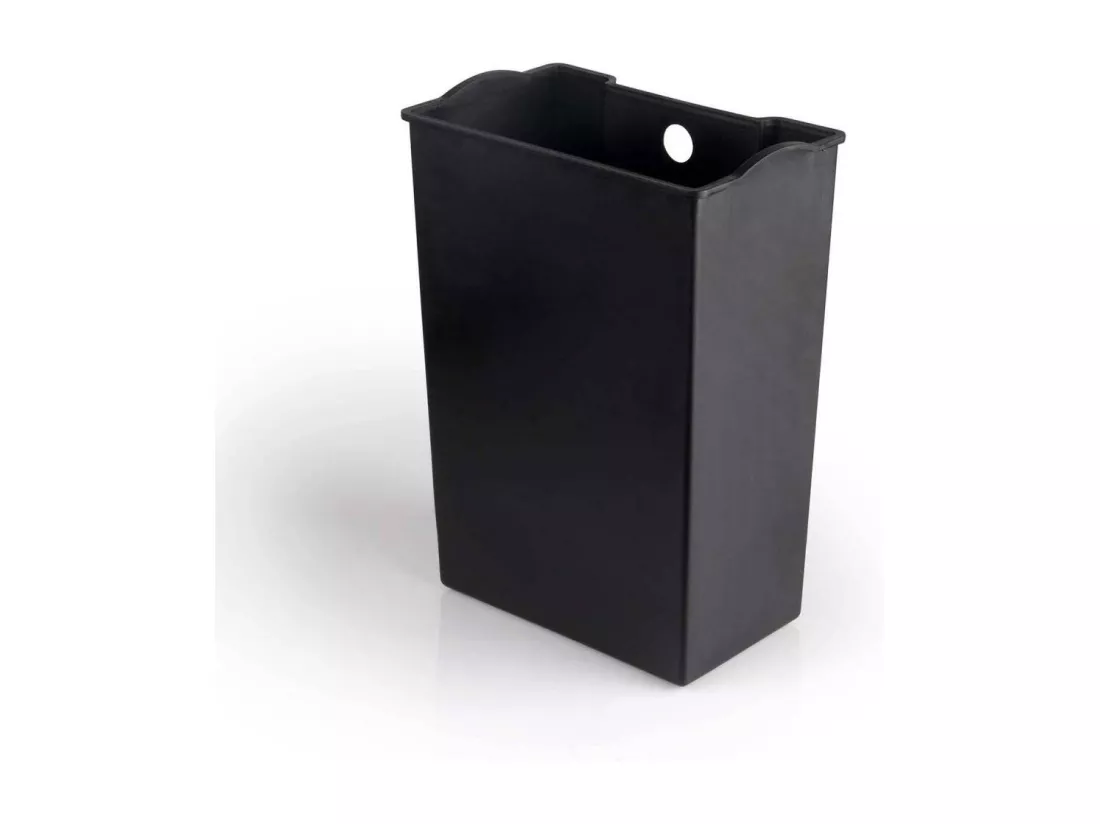 Poubelle de cuisine 12 litres en aluminium ouverture à pédale