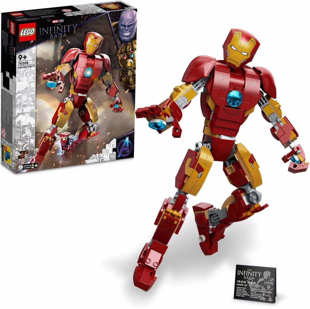 LEGO® MARVEL SUPER HEROES™ - 76206 - L’ARMURE ARTICULEE D’IRON MAN